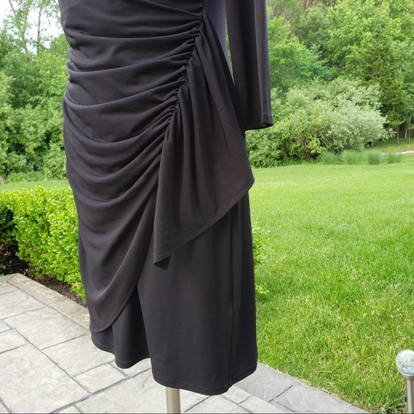 New York & Company Faux Wrap Dress - Picture 3 of 6